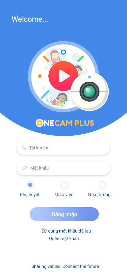 Đăng nhập OneCam Plus
